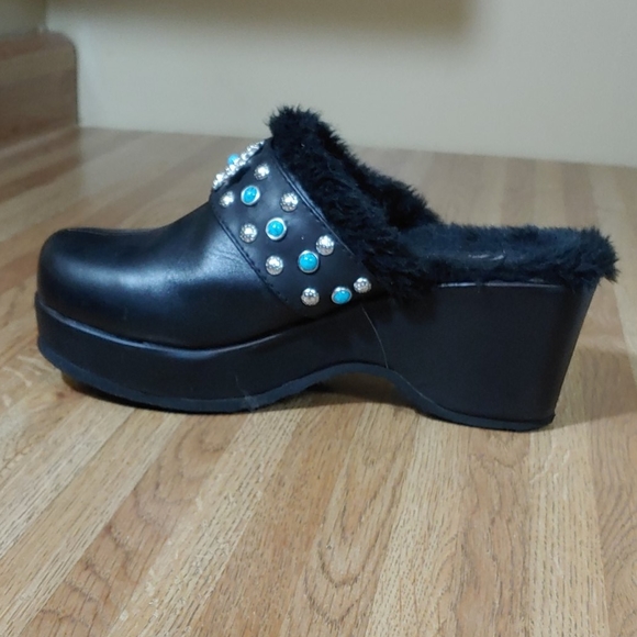 Grazie Jessup Leather Mules 7.5 - Picture 7 of 14